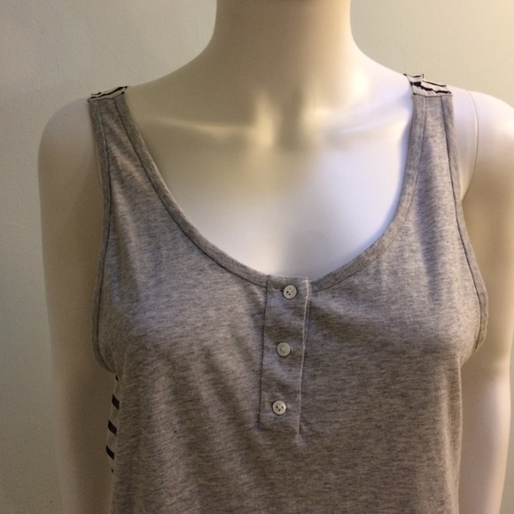 3.1 Phillip Lim Chiffon Back Jersey Tank - Picture 3 of 5